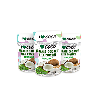 Organic Coconut Milk Powder with Moringa